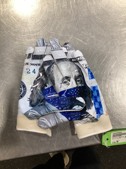 Vist Large View of Product Image Which is Used Battle Sports BENJAMIN FRANKLIN FB Gloves White MD