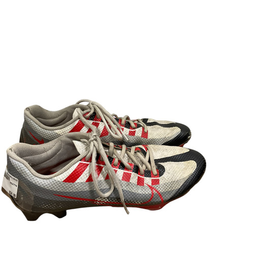 Vist Large View of Product Image Which is Used Nike Adult FB Cleats White Senior 10.5