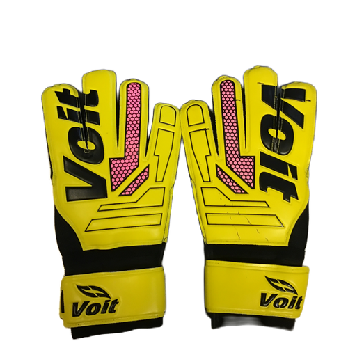 Vist Large View of Product Image Which is Used Voit SNAKEBITE Soccer Goalie Gloves Yellow 9