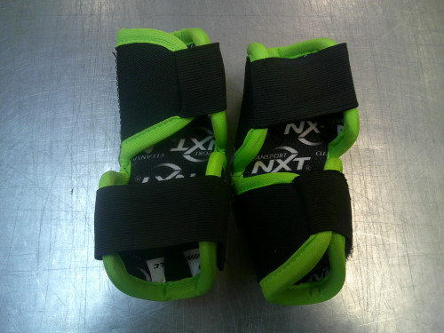 Vist Large View of Product Image Which is Used WinnWell NXT EP Youth Elbow Pads SM