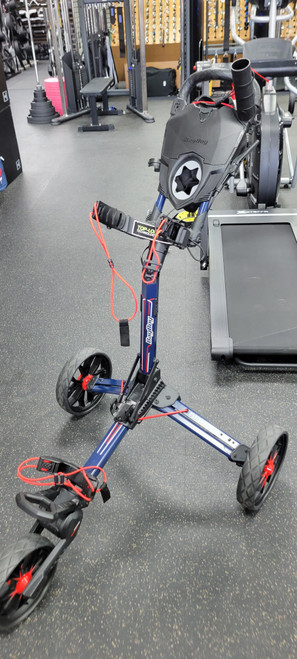 Vist Large View of Product Image Which is Used Bag Boy NITRON Golf Cart 3 Wheel