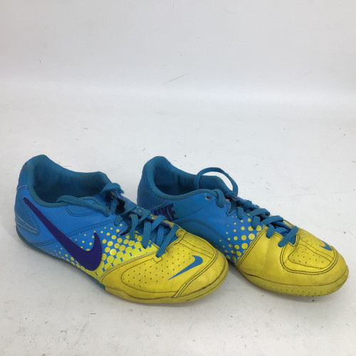Vist Large View of Product Image Which is Used Nike ELASTICO VOLT JR 3.5 INDOOR Soccer Indoor Shoes Royal Blue Junior 03.5
