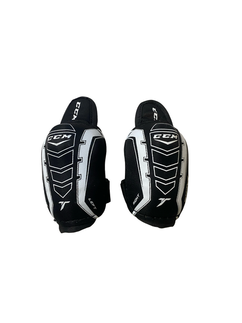 Vist Large View of Product Image Which is Used CCM TACKS Youth Elbow Pads SM
