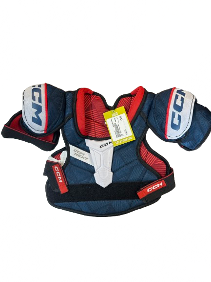 Vist Large View of Product Image Which is Used CCM NEXT Youth Shoulder Pads LG