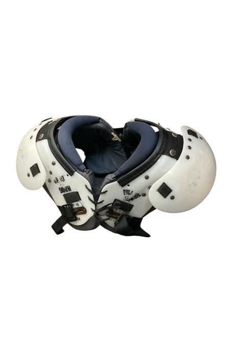 Vist Large View of Product Image Which is Used PRO DOWN BULLDOG SHOULDER PADS FB Shoulder Pads White MD