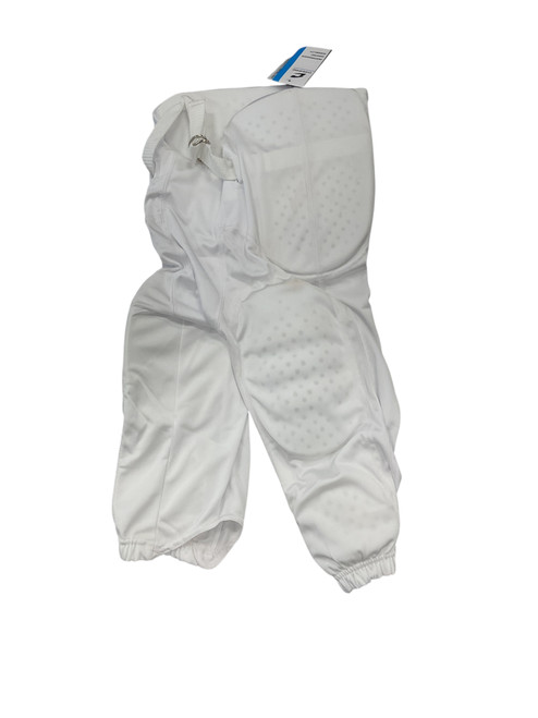 Vist Large View of Product Image Which is Used Champro Adult FB Integrated Pants White SM