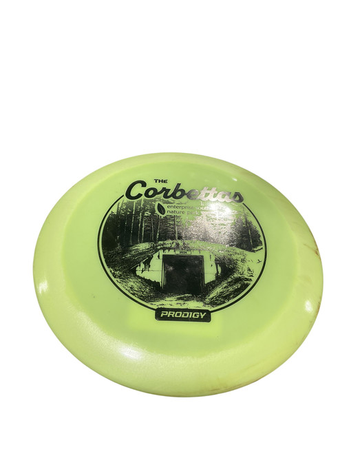 Vist Large View of Product Image Which is Used Prodigy THE CORBETTAS DRIVER Disc Golf Driver Yellow