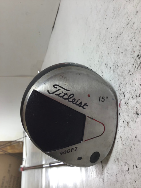 Vist Large View of Product Image Which is Used Titleist 906 F2 Mens Fairway Wood RH 3 Wood