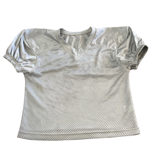 Vist Large View of Product Image Which is Used PRACTICE JERSEY FB Top Adult Grey XL