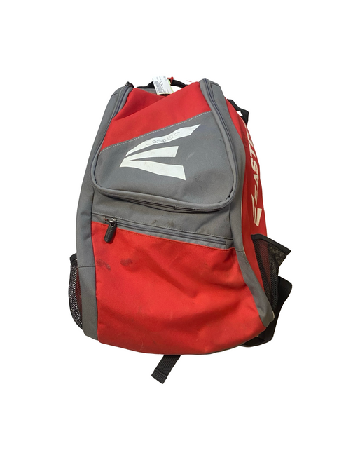 Vist Large View of Product Image Which is Used Easton RED AND GREY BB/SB Player Backpack Red