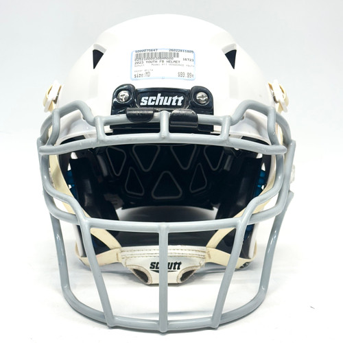 Vist Large View of Product Image Which is Used Schutt A11 VENGEANCE YOUTH FB Helmet White MD