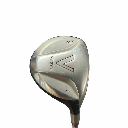 Vist Large View of Product Image Which is Used Taylormade V STEEL Mens Fairway Wood RH 5 Wood
