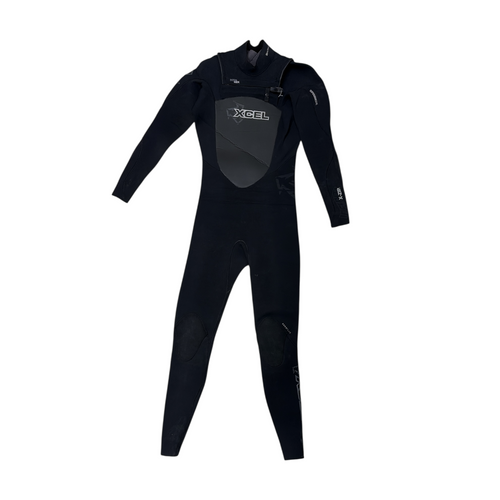Vist Large View of Product Image Which is Used Xcel Mens Full Wet Suit Black Small Tall