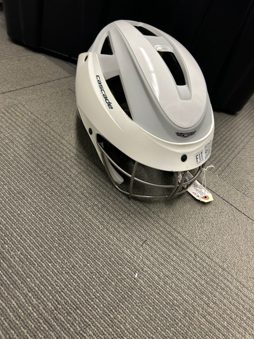 Vist Large View of Product Image Which is Used Cascade LX HELMET/GOGGLES Lacrosse Helmet White One Size