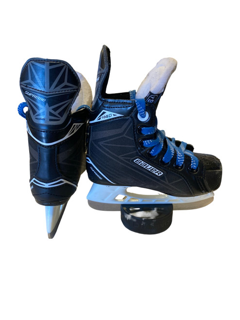 Vist Large View of Product Image Which is Used Bauer SUPREME S140 Youth Hockey Skate Youth 09.0
