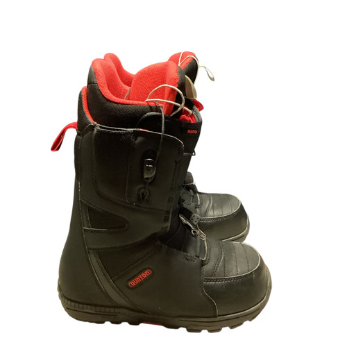 Vist Large View of Product Image Which is Used Burton MOTO Mens Snowboard Boots Black Senior 7