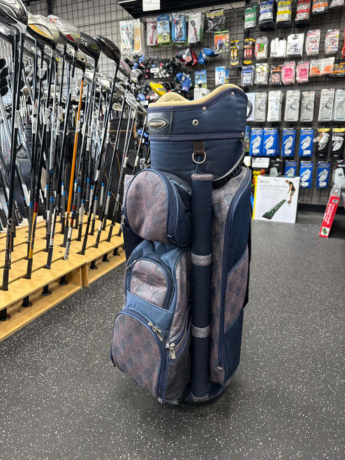 Vist Large View of Product Image Which is Used Bennington CART BAG Womens Cart Bag Navy Blue