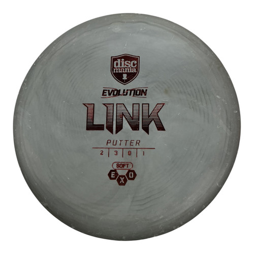Vist Large View of Product Image Which is Used Discmania EVOLUTION LINK Disc Golf Putter Grey 173g