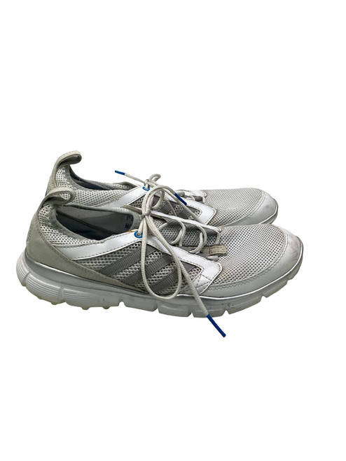 Vist Large View of Product Image Which is Used Adidas Womens Golf Shoes White Senior 8