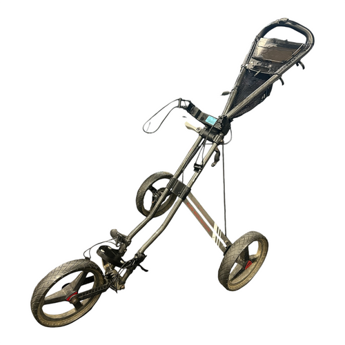 Vist Large View of Product Image Which is Used Sun Mountain 3 Wheeled Push Cart Pull Cart