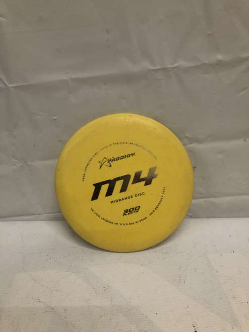 Vist Large View of Product Image Which is Used Prodigy Disc M4 300 Disc Golf Mid Range Yellow