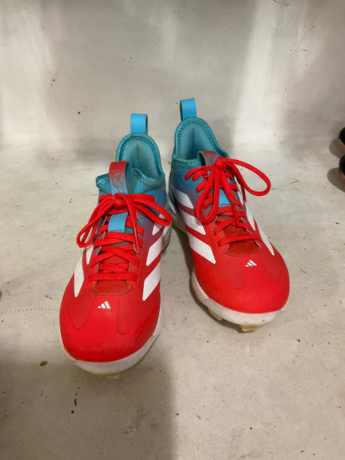 Vist Large View of Product Image Which is Used Adidas ADIZERO IMPACT SB CLEATS BB/SB Cleats Red Junior 01.5