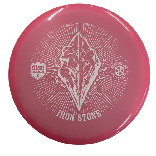 Vist Large View of Product Image Which is Used Discmania COLOR GLOW C-LINE P3X Disc Golf Putter Pink