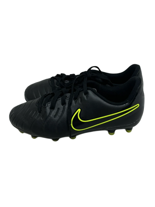 Vist Large View of Product Image Which is Used Nike Tiempo Jr 2.5 Soccer Cleats Black 