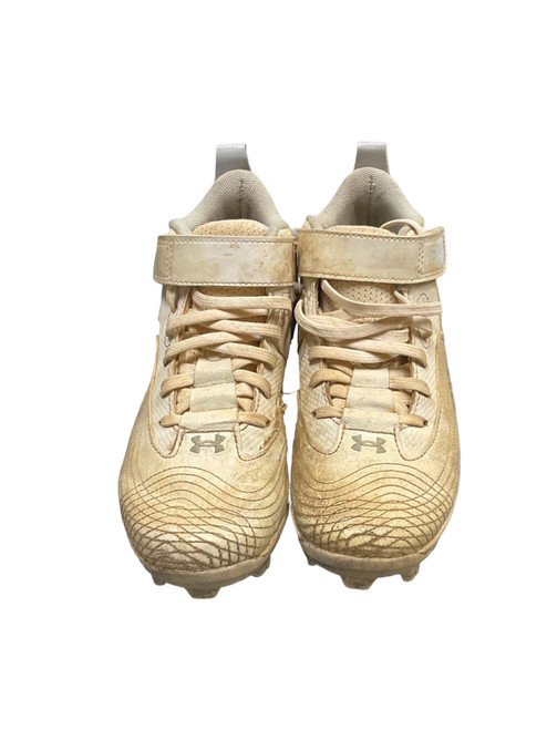 Vist Large View of Product Image Which is Used Adidas BH BB/SB Cleats White Junior 04