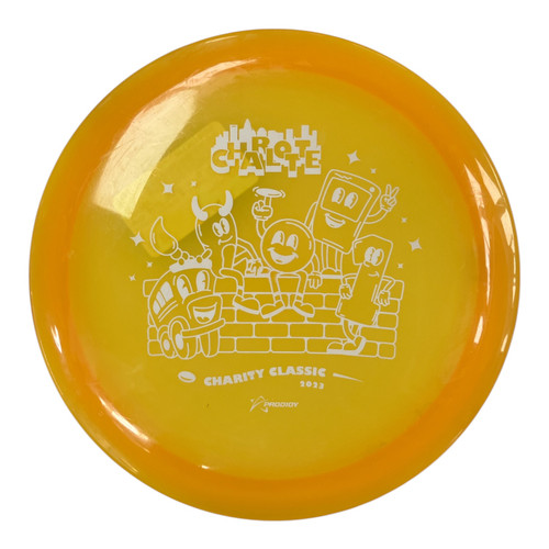 Vist Large View of Product Image Which is Used Prodigy Disc CHARLOTTE CHARITY CLASSIC Disc Golf Driver Yellow