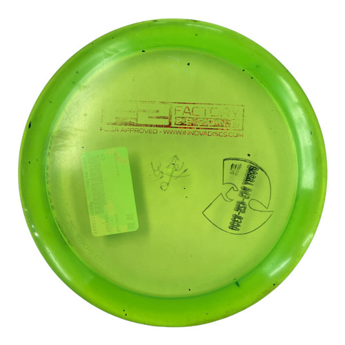 Vist Large View of Product Image Which is Used F2 Disc Golf Driver Green
