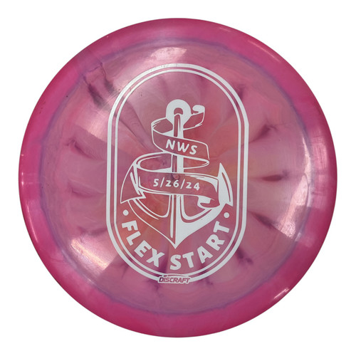Vist Large View of Product Image Which is Used Discraft NWS Disc Golf Driver Pink