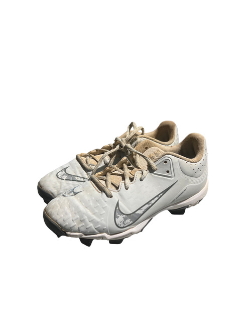 Vist Large View of Product Image Which is Used Under Armour CLEATS BB/SB Cleats Grey Junior 03.5