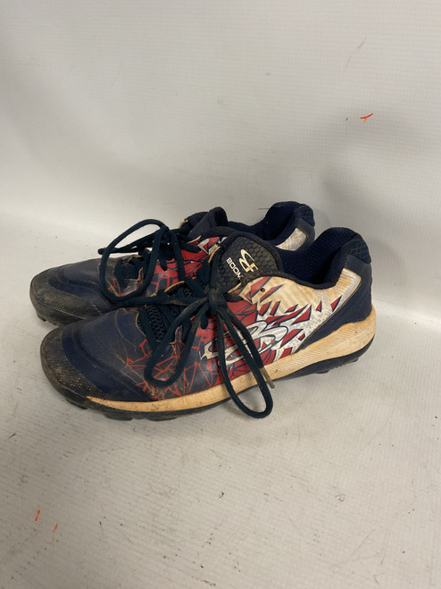 Vist Large View of Product Image Which is Used BoomBah CLEATS BB/SB Cleats Navy Blue Senior 7