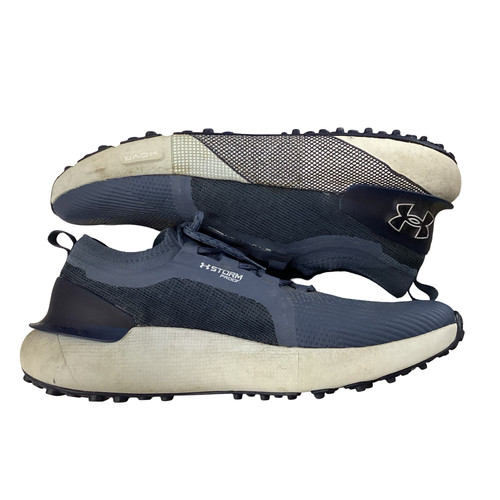 Vist Large View of Product Image Which is Used Under Armour Mens Golf Shoes Navy Blue Senior 14
