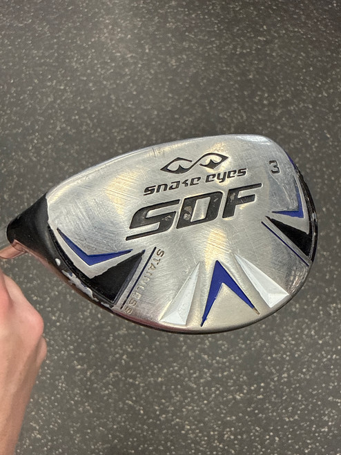 Vist Large View of Product Image Which is Used Snake Eyes SDF Mens Hybrid Club LH 3 Hybrid
