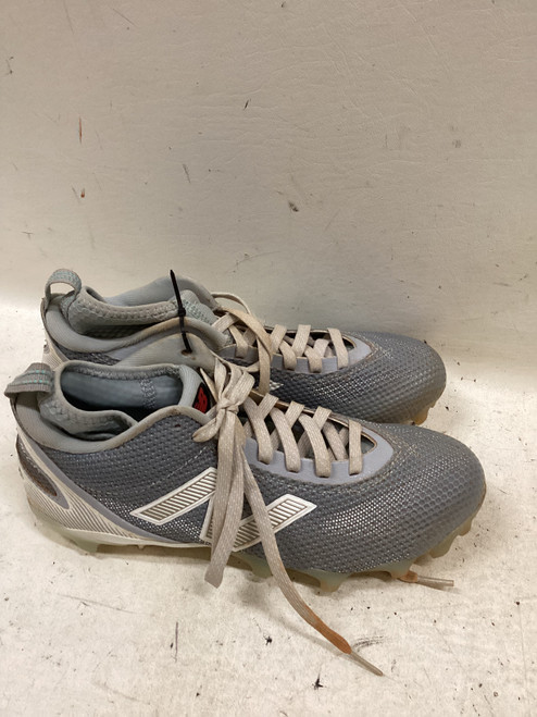Vist Large View of Product Image Which is Used New Balance LAX Cleats Mens Grey Senior 8