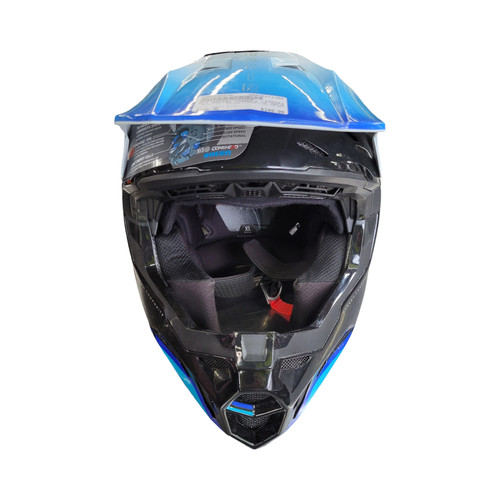Vist Large View of Product Image Which is Used FLY RACING FORMULA CC HELMET Adult Helmet Royal Blue XL