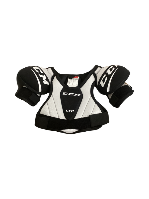 Vist Large View of Product Image Which is Used CCM LTP Youth Shoulder Pads SM