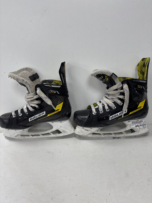 Vist Large View of Product Image Which is Used Bauer SUPREME M3 Intermediate Hockey Skate Intermediate 4.5 (new= $270)