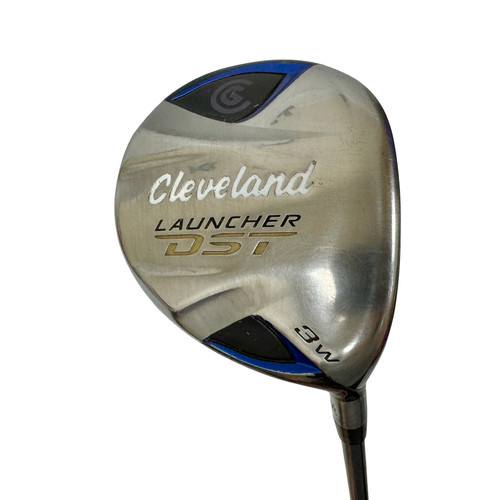Vist Large View of Product Image Which is Used Cleveland LAUNCHER DST Men's RH 3 Wood Regular Flex Graphite Shaft