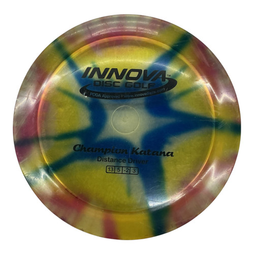 Vist Large View of Product Image Which is Used Innova CHAMPION KATANA Disc Golf Driver None 172g