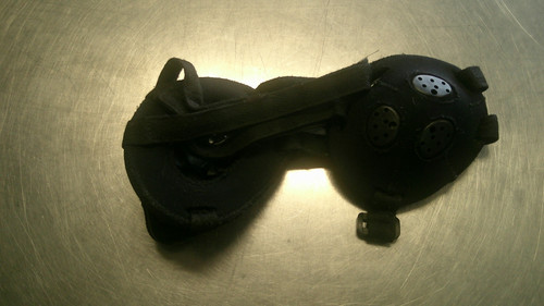 Vist Large View of Product Image Which is Used Asics Wrestling Headgear Black