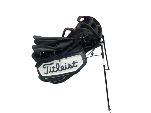 Vist Large View of Product Image Which is Used Titleist PREMIUM STAND BAG Mens Stand Bag Black