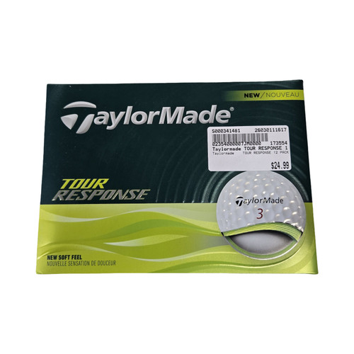 Vist Large View of Product Image Which is Used Taylormade TOUR RESPONSE 12 PACK 12 Pack - Golf Balls