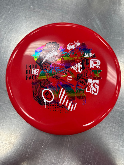 Vist Large View of Product Image Which is Used SUN KING THOUGHT SPACE Disc Golf Putter Red