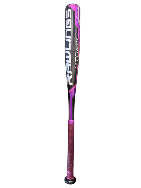 Vist Large View of Product Image Which is USED RAWLINGS STORM 25/13 -12 TBALL SOFTBALL BAT