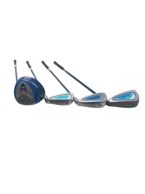 Vist Large View of Product Image Which is USED TOUR X JR RH 4 PIECE GOLF PACKAGE SET
