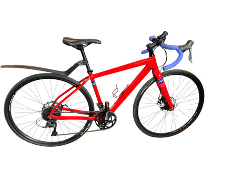 Vist Large View of Product Image Which is Used Salsa JOURNEYMAN CLARIS 700 Road Bike Womens Red 50-52cm - SM Frame
