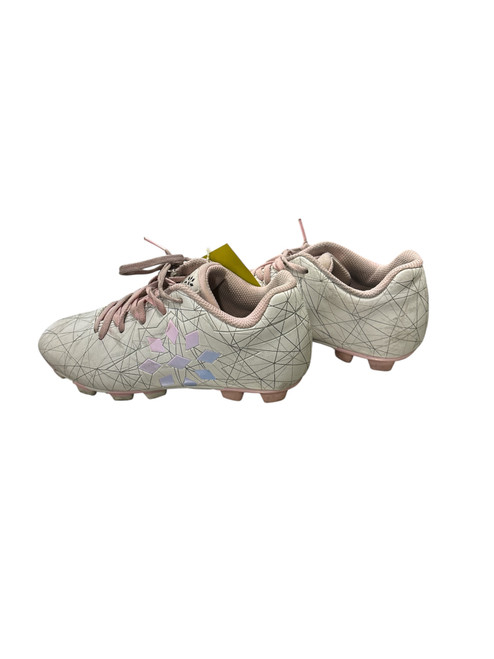Vist Large View of Product Image Which is Used Soccer Cleats White Junior 02